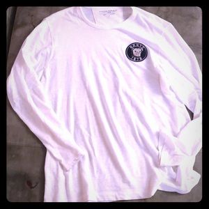 White Long sleeve shirt vintage style 78 nyc